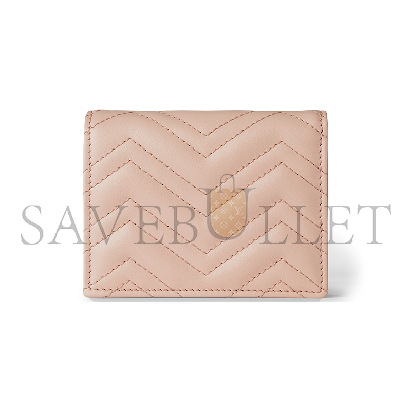 GUCCI GG MARMONT CARD CASE WALLET 466492 (17.5*11cm)